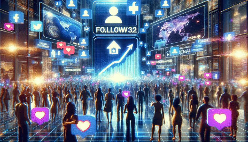 buy facebook page followers real illustration